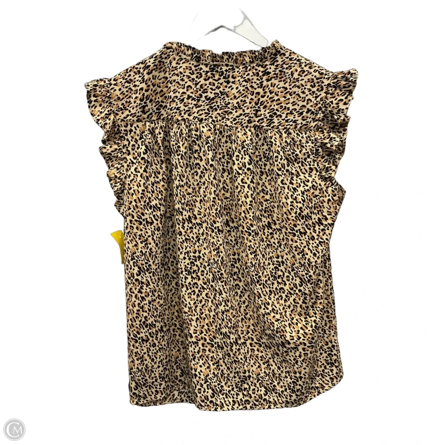 Top Sleeveless By On 34th In Animal Print, Size: M