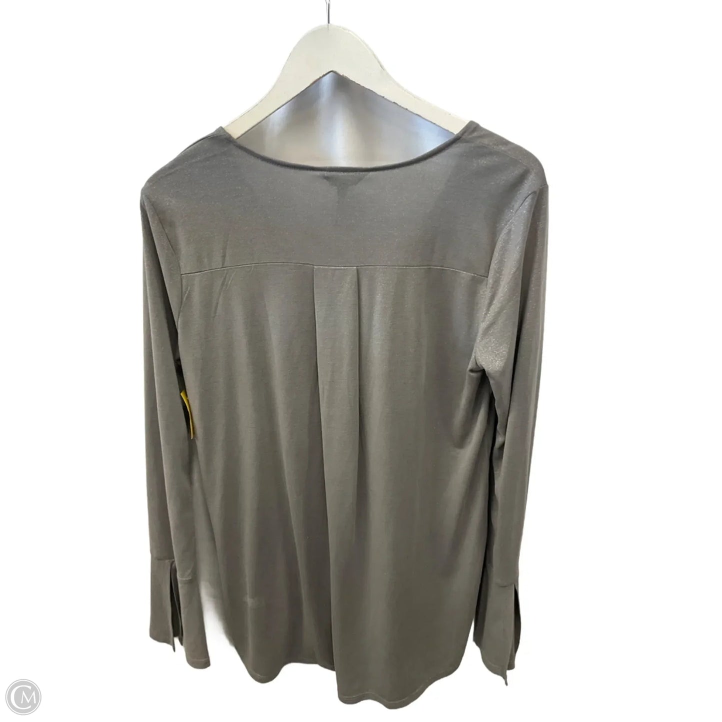 Top Long Sleeve By Lucky Brand In Grey, Size: M