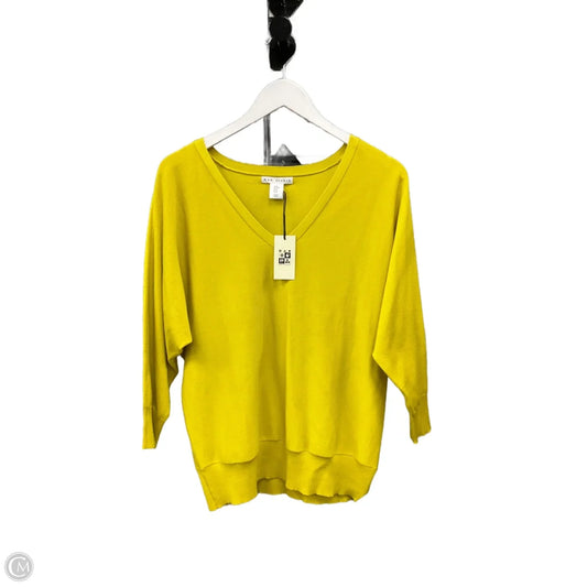 Sweater By Max Studio In Yellow, Size: M