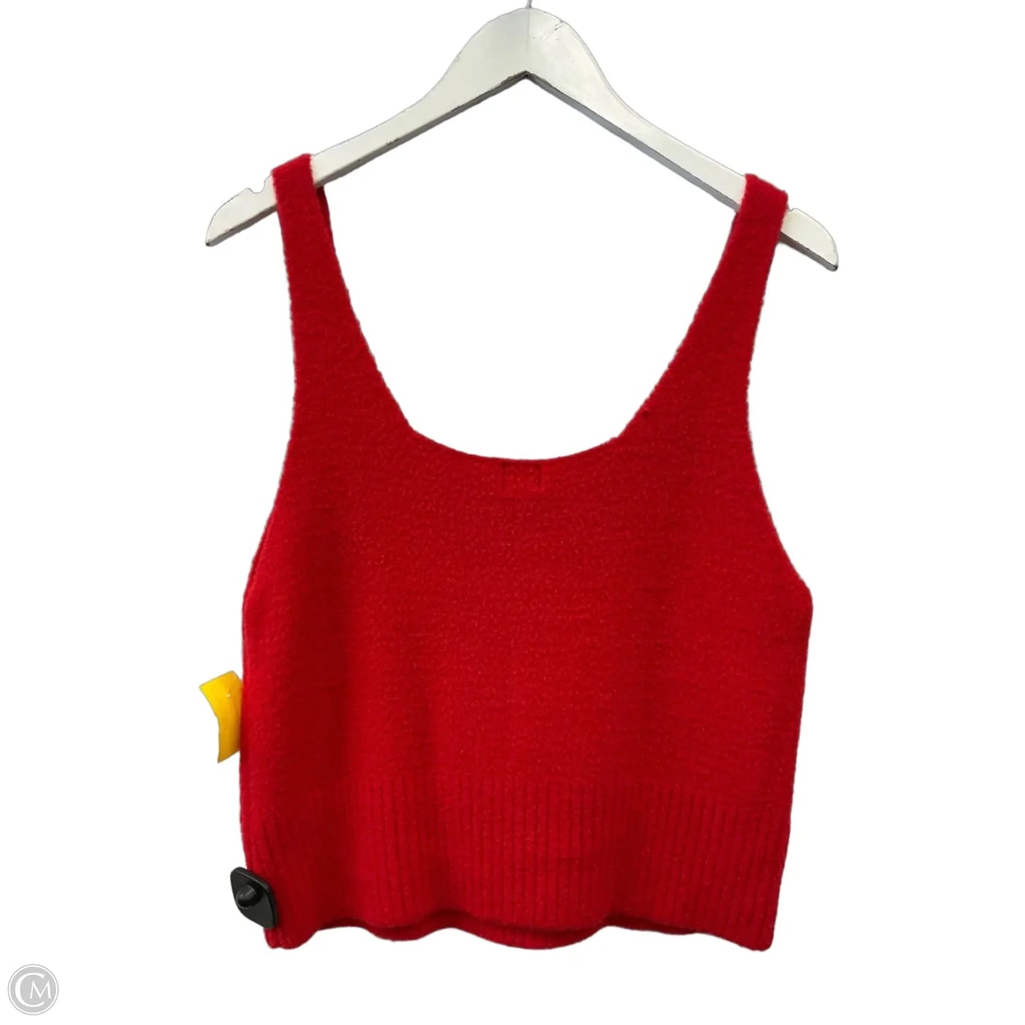 Top Sleeveless By A New Day In Red, Size: L