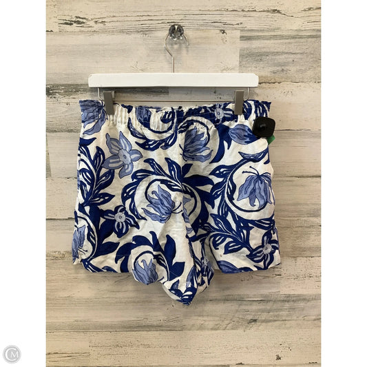Shorts By H&m In Blue & White, Size: M