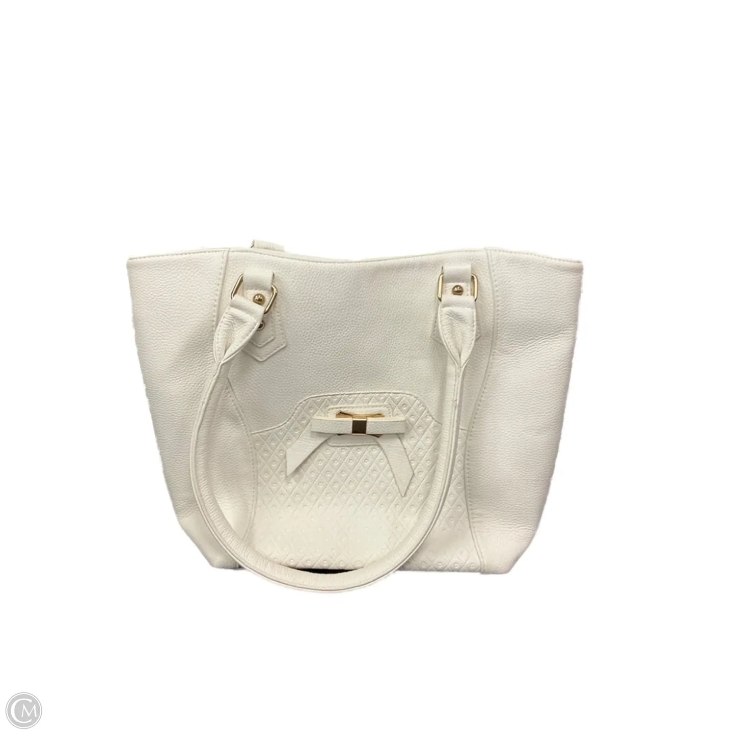 Handbag Leather By Hype, Size: Medium
