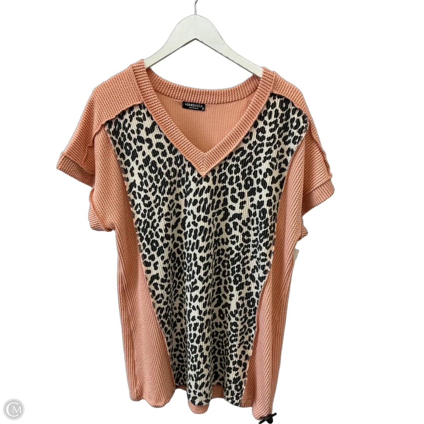 Top Long Sleeve By Heimish Usa In Pink, Size: 1x