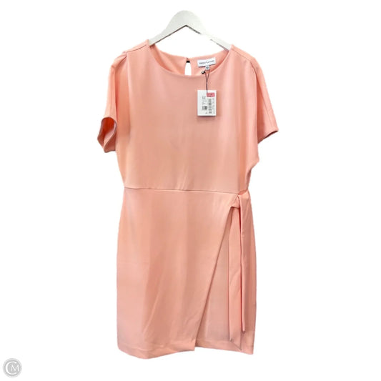 Dress Casual Midi By Gibson And Latimer In Peach, Size: L