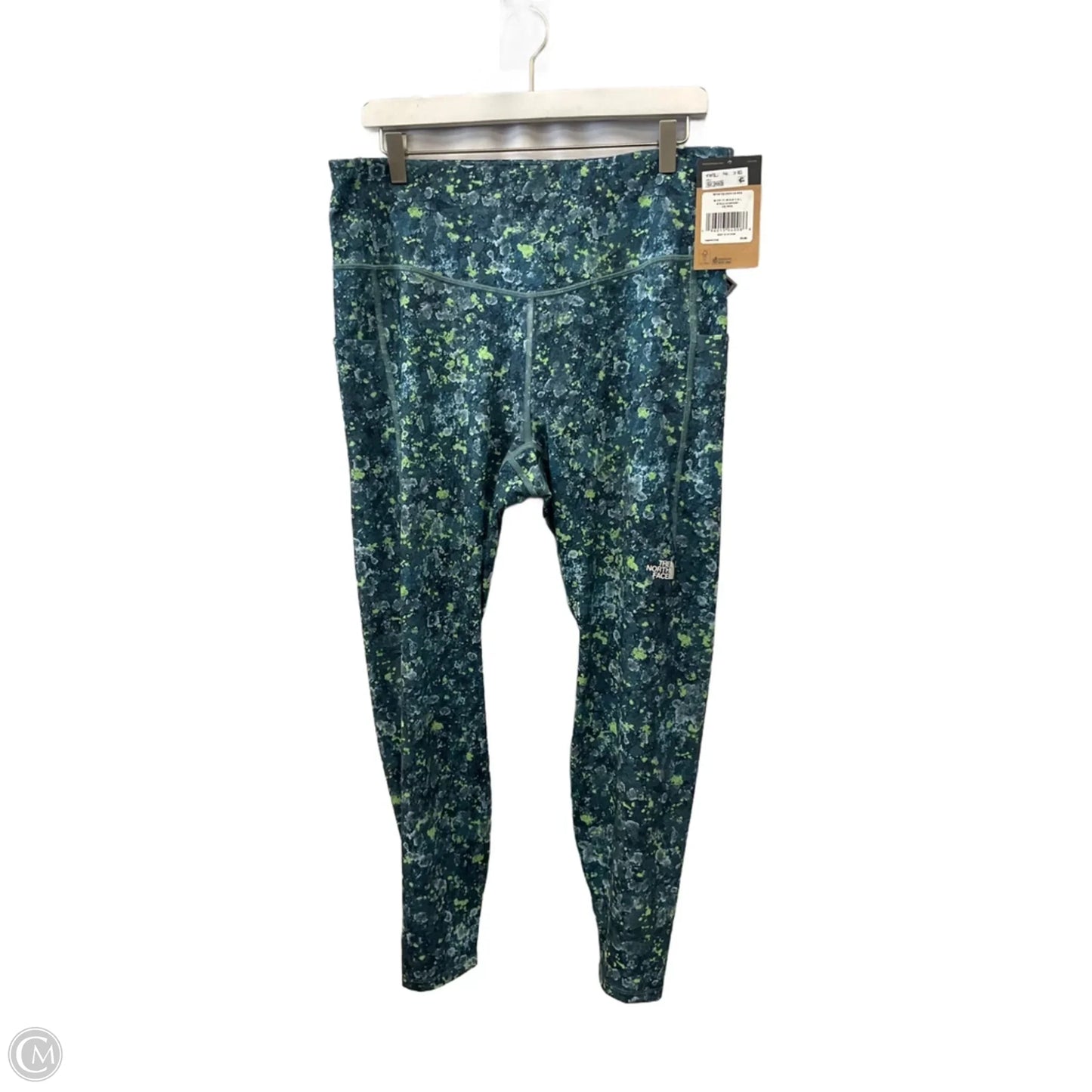 Athletic Leggings By The North Face In Blue, Size: 1x