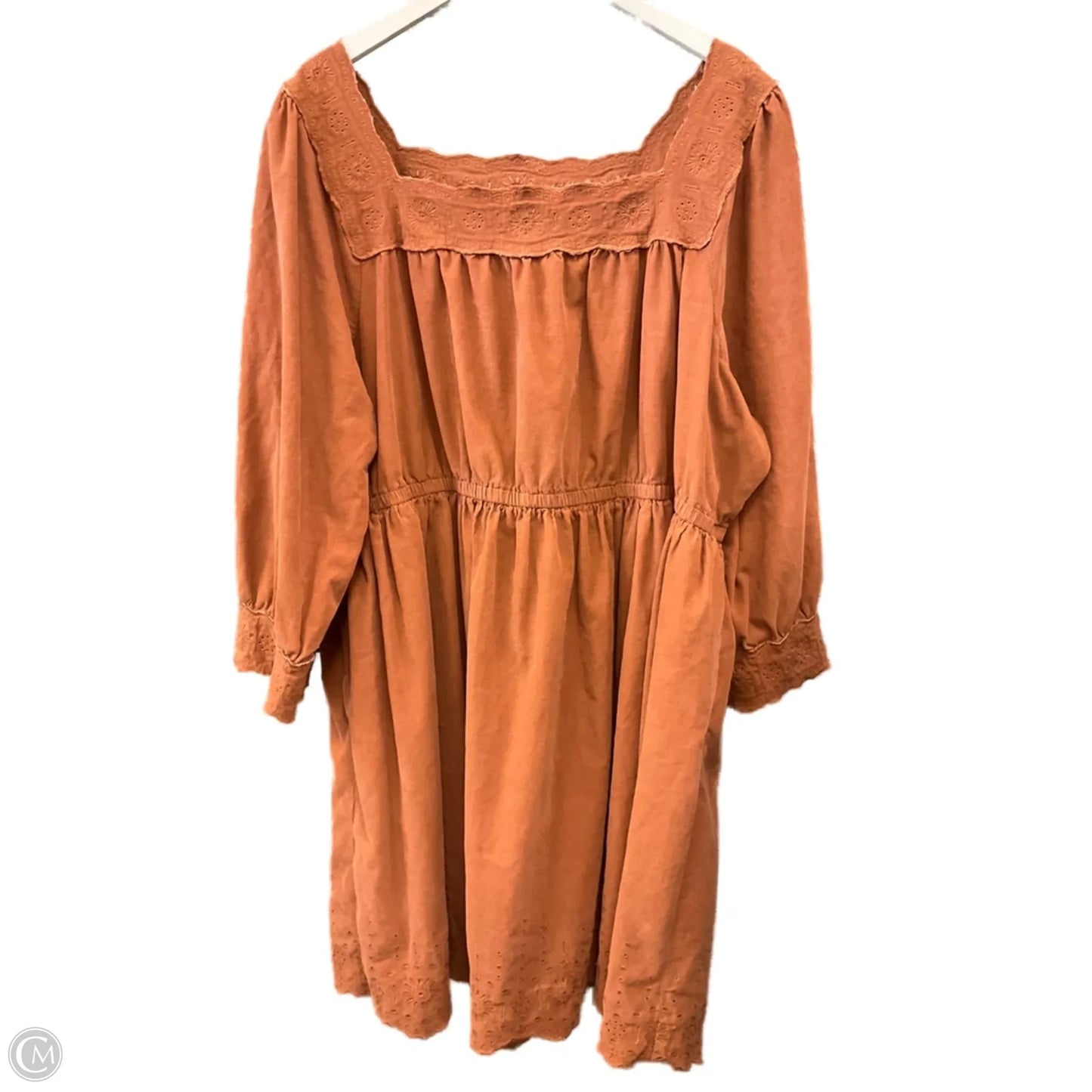 Dress Casual Midi By Madewell In Brown, Size: 3x
