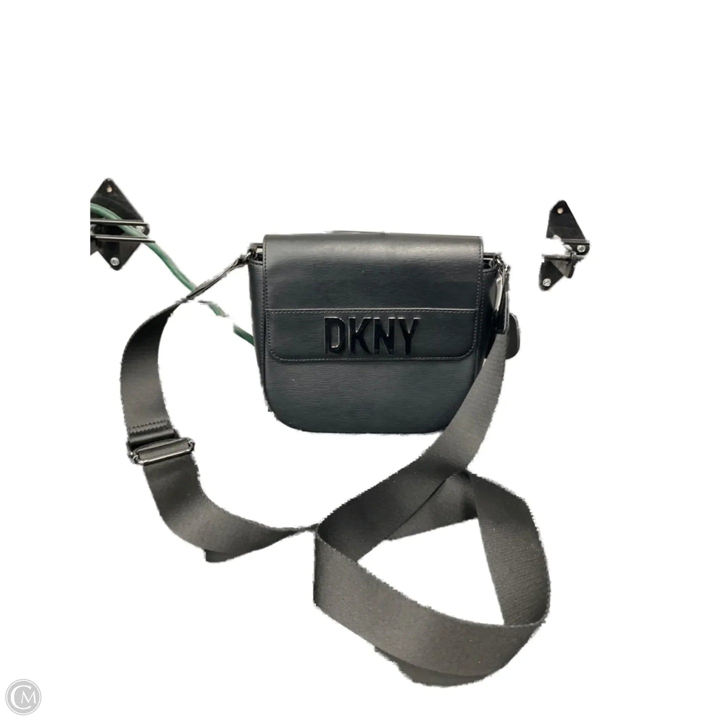 Crossbody Leather By Dkny, Size: Small