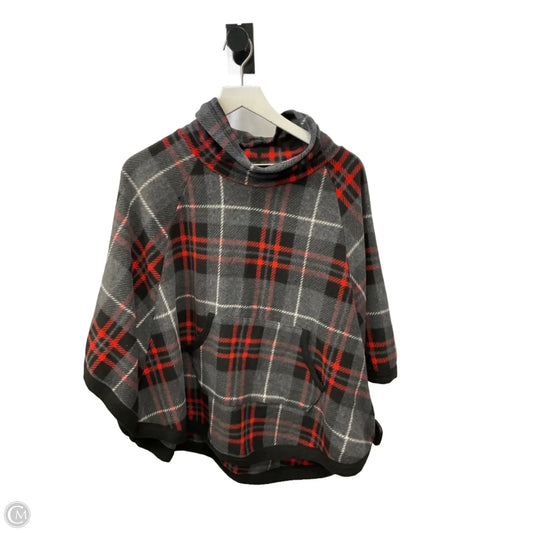 Poncho By Cuddl Duds In Grey, Size: Xs