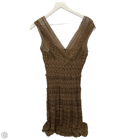 Dress Casual Midi By Max Studio In Brown, Size: 0