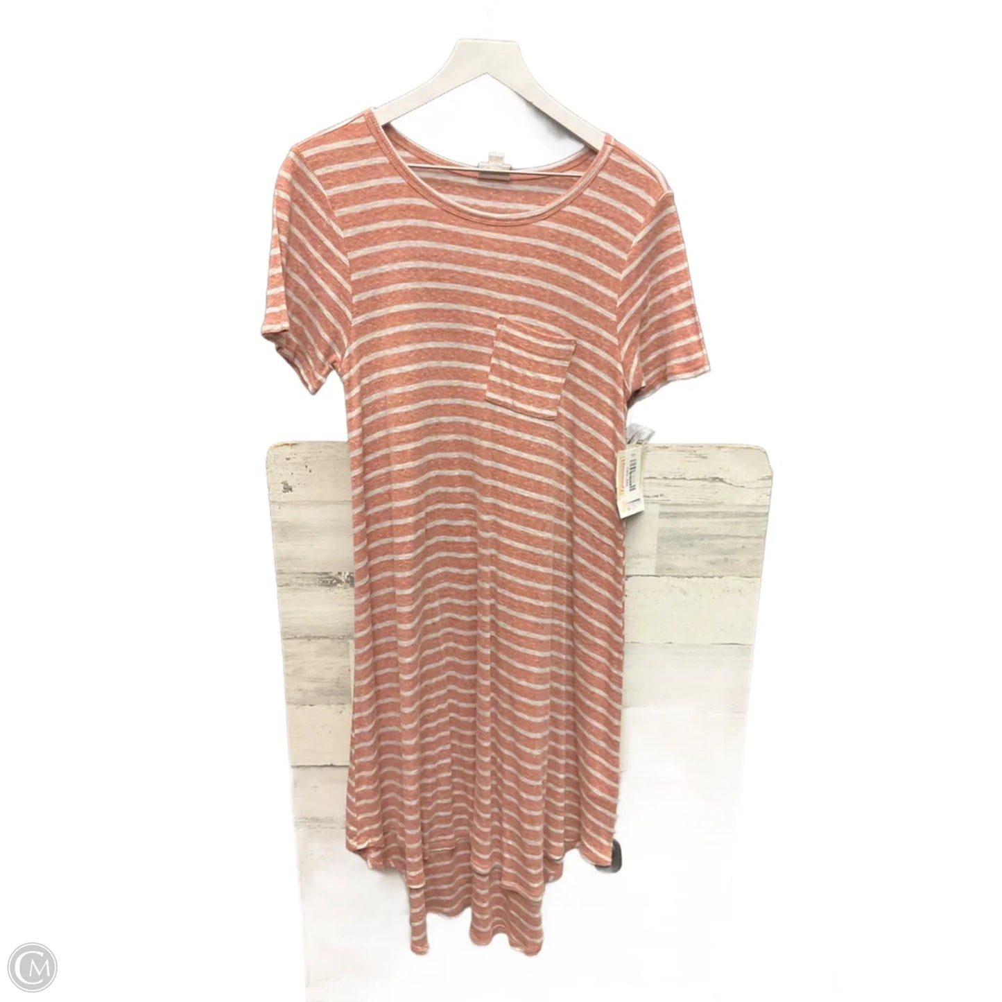 Dress Casual Midi By Lularoe In Orange, Size: Xxs