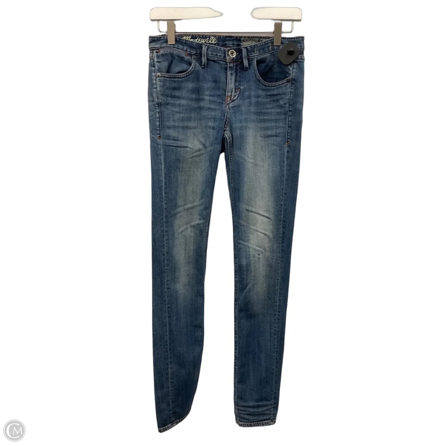 Jeans Skinny By Madewell In Blue Denim, Size: 2