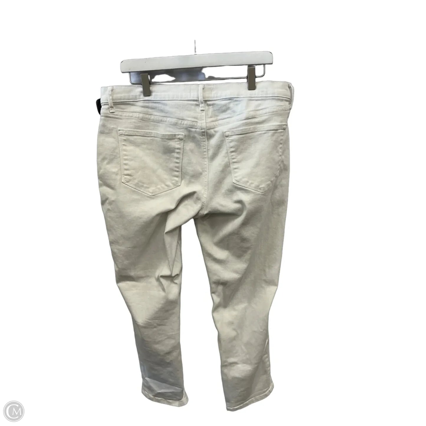Jeans Straight By Sonoma In White, Size: 14