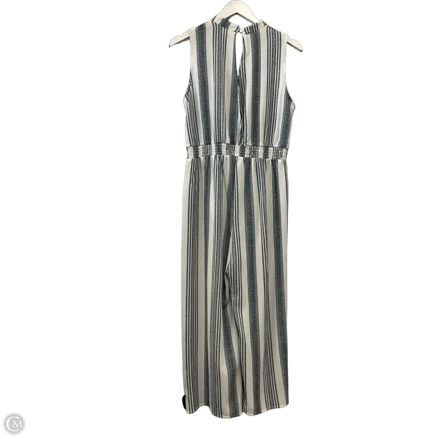 Jumpsuit By Monteau In Striped Pattern, Size: L
