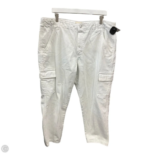 Jeans Boyfriend By Universal Thread In White, Size: 16