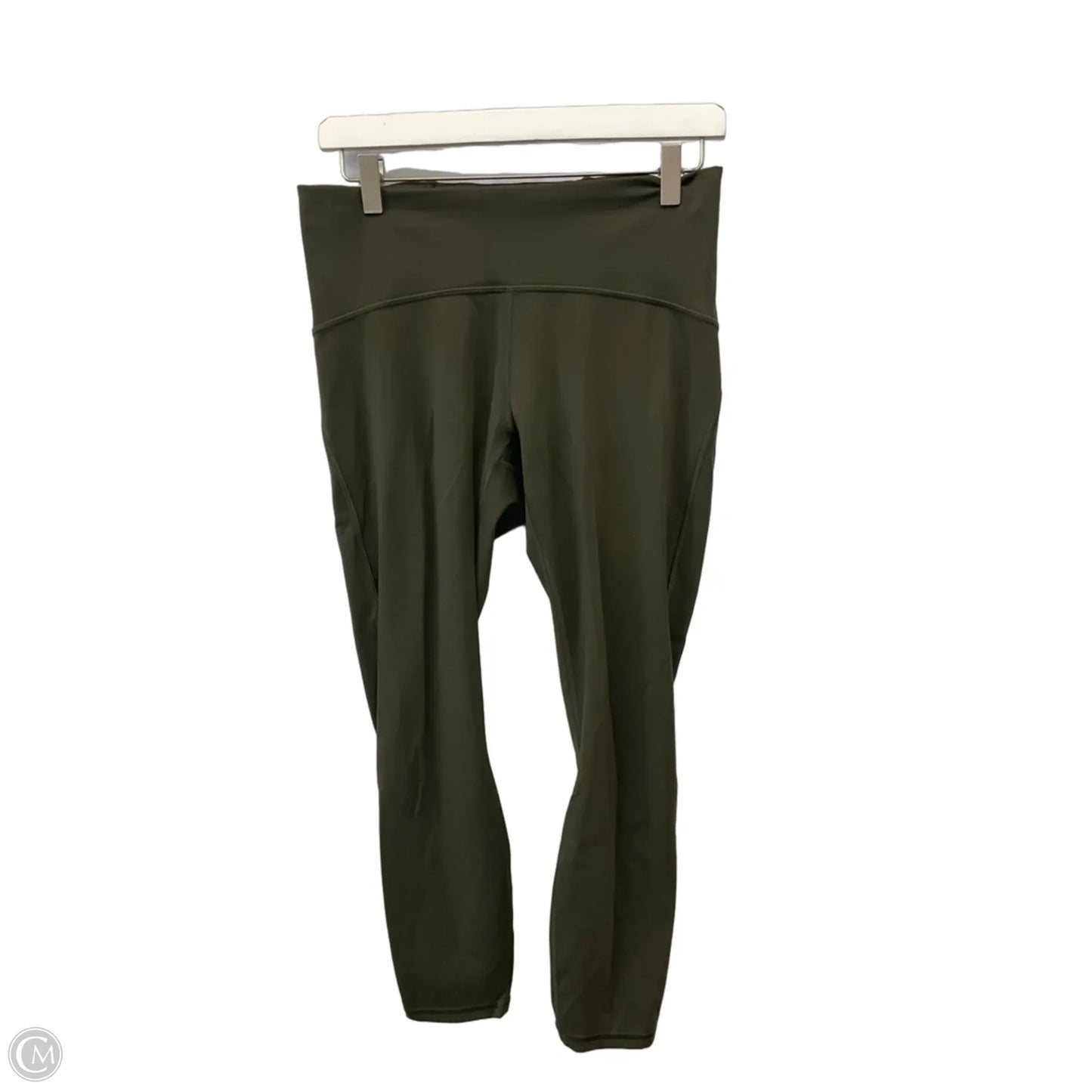 Athletic Leggings By Lululemon In Green, Size: M