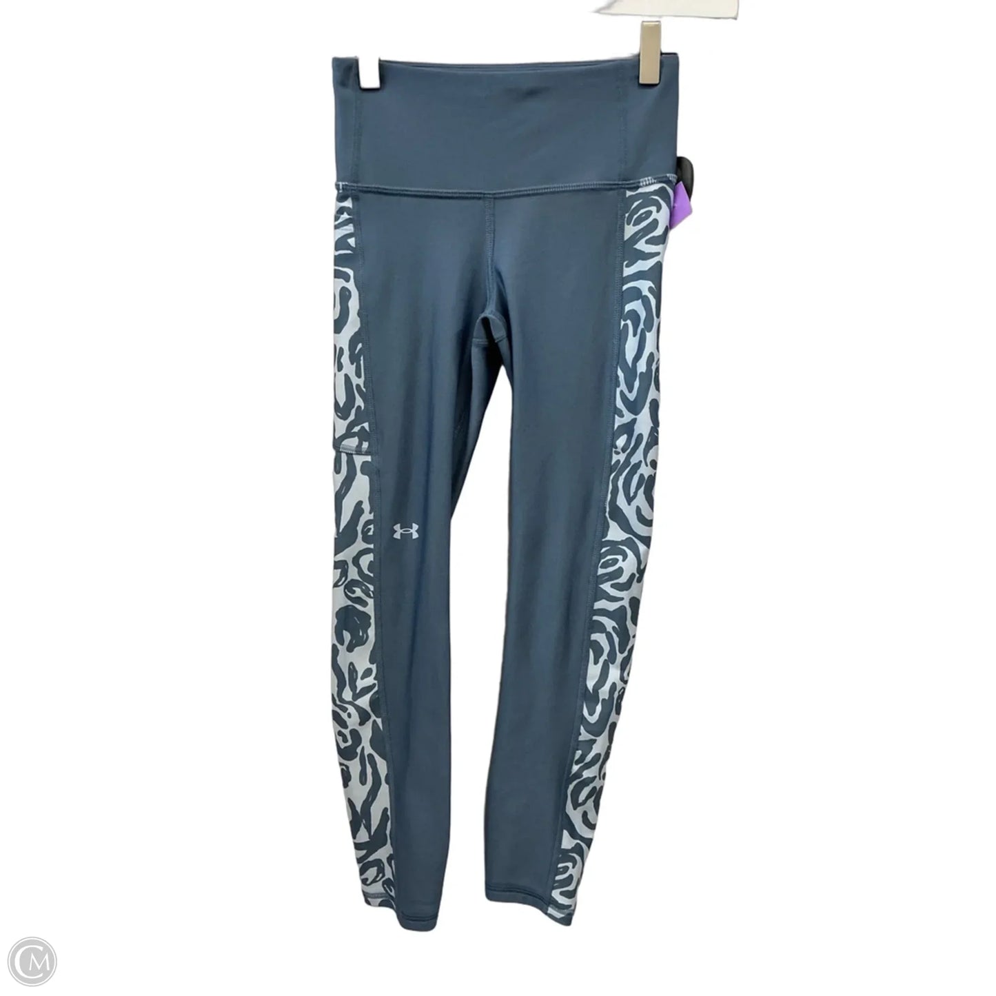 Athletic Capris By Under Armour In Blue, Size: Xs