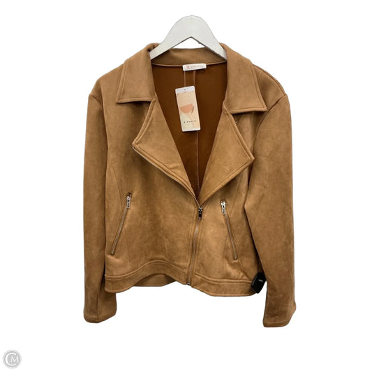 Jacket Other By Kirundo In Tan, Size: M