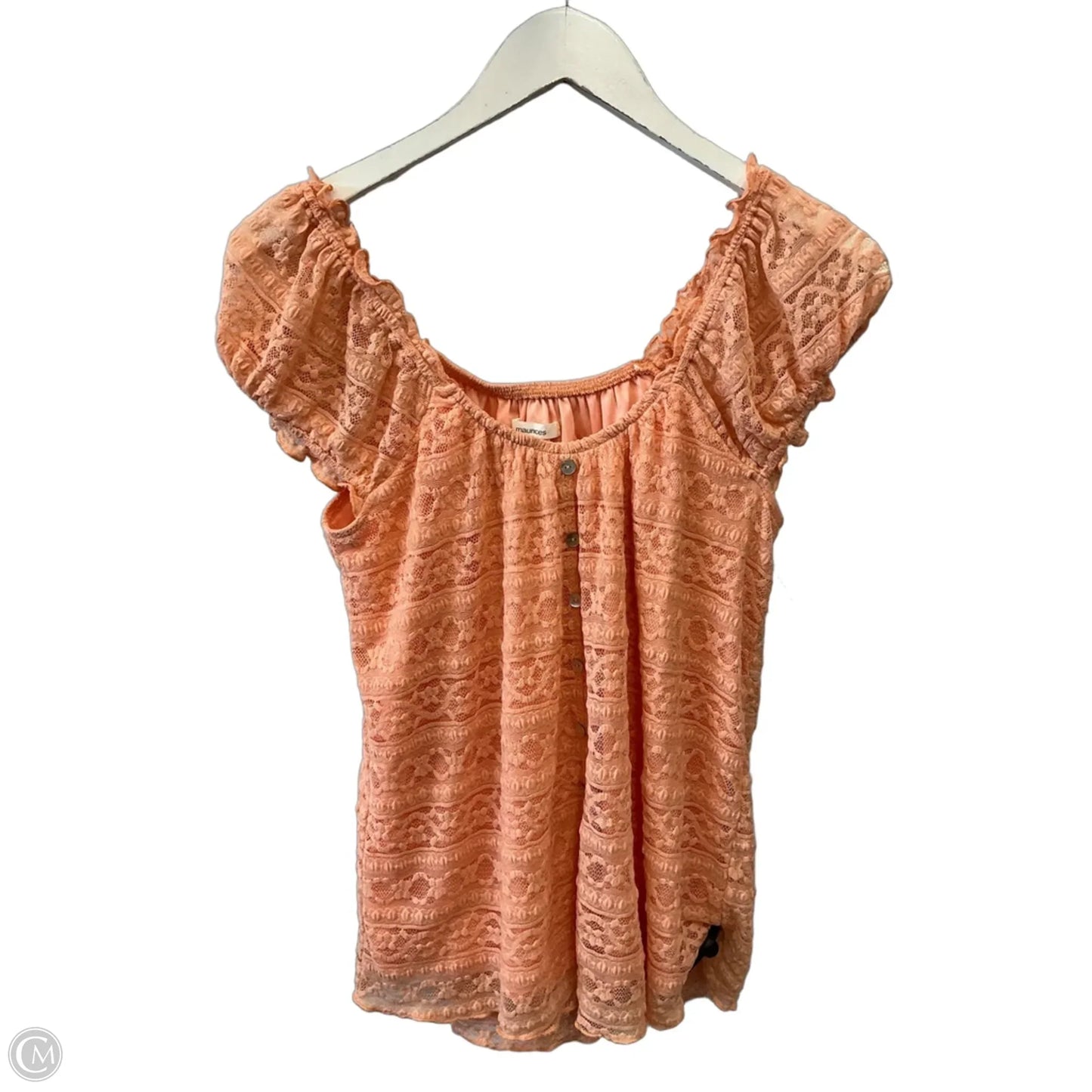 Top Sleeveless By Maurices In Peach, Size: Xs