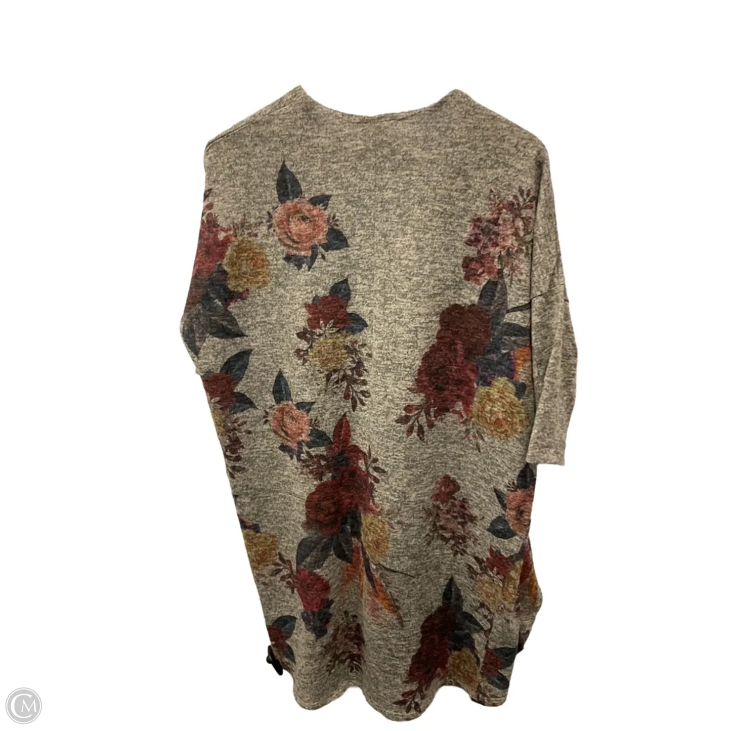 Sweater Cardigan By Live In The Moment In Grey, Size: S