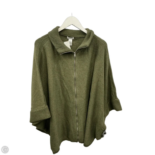 Poncho By J. Jill In Green, Size: 2x