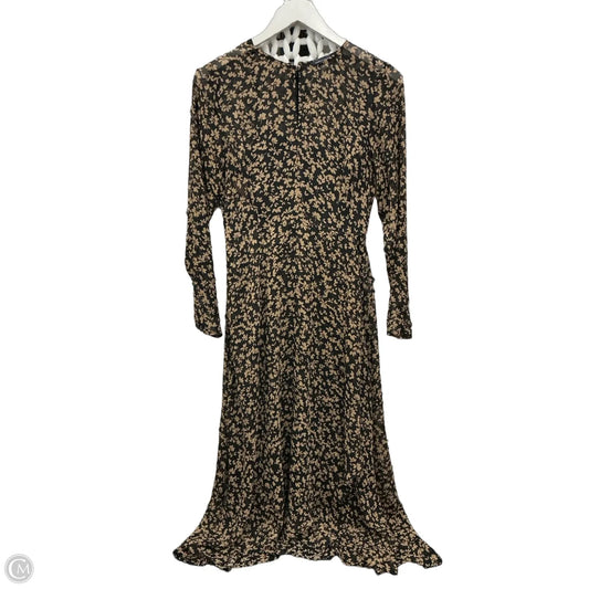 Dress Set 2pc By Tommy Hilfiger In Black & Tan, Size: M
