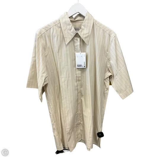 Tunic Short Sleeve By Cos In Cream, Size: M
