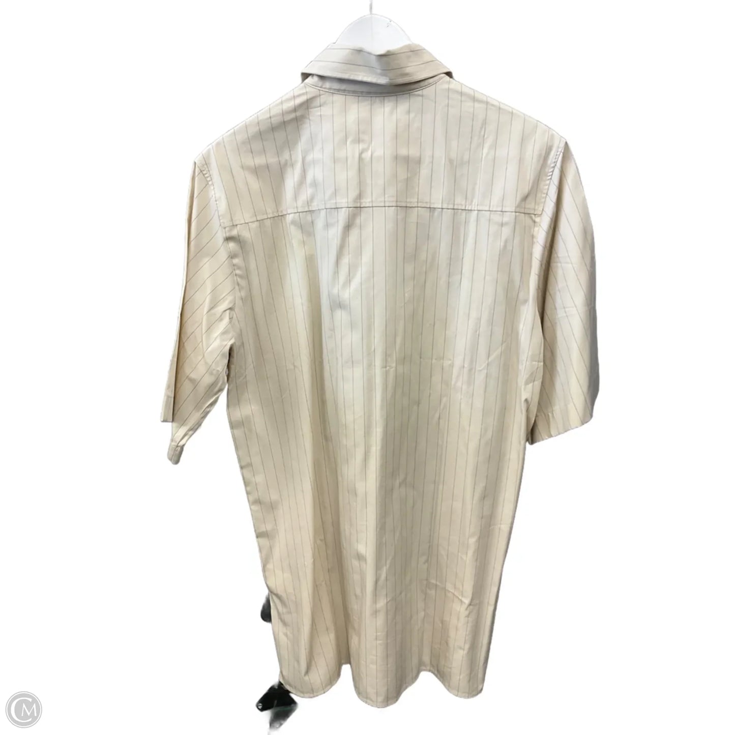 Tunic Short Sleeve By Cos In Cream, Size: M