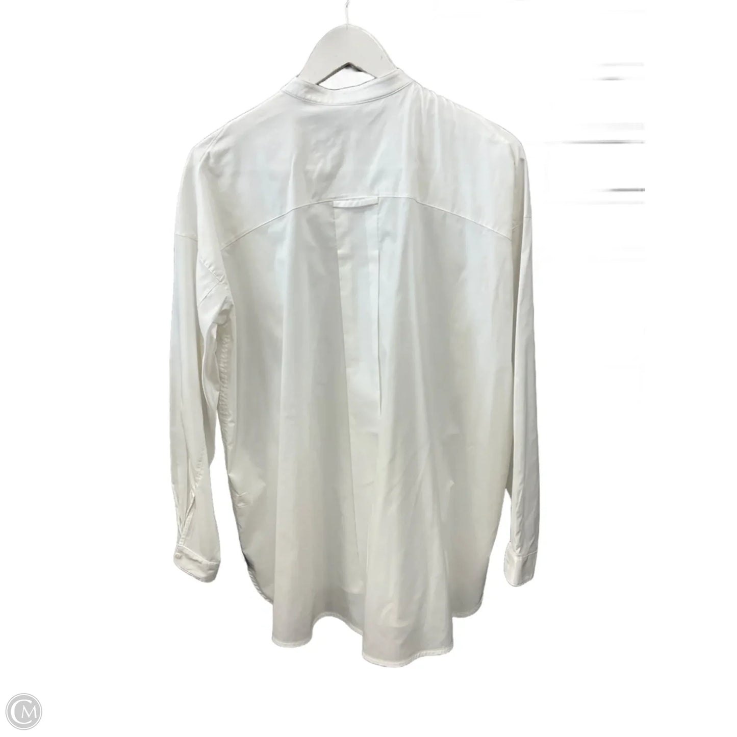 Top Long Sleeve By Lululemon In White, Size: M