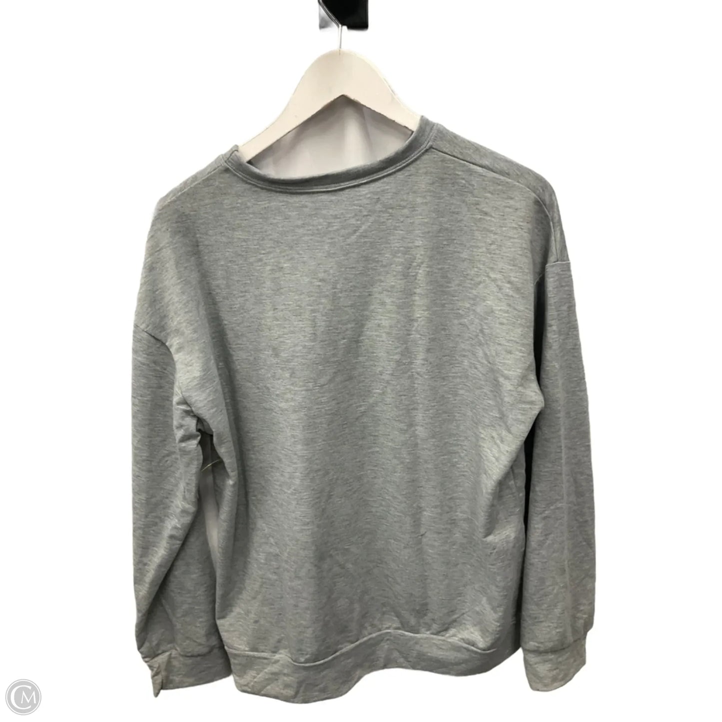 Top Long Sleeve By Clothes Mentor In Grey, Size: M