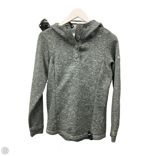 Sweatshirt Hoodie By Columbia In Green, Size: S