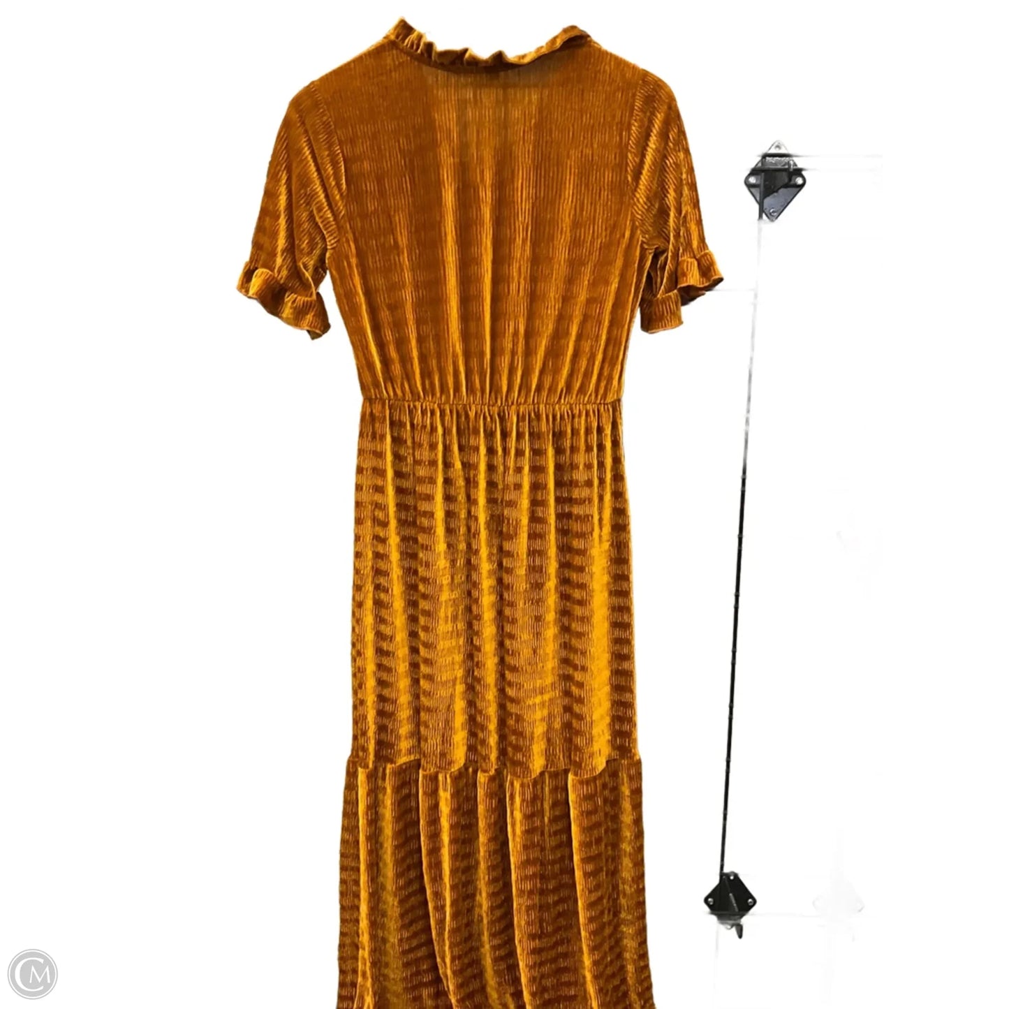 Dress Casual Midi By Ces Femme In Orange, Size: S