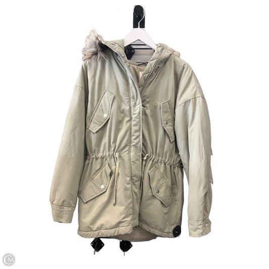 Jacket Puffer & Quilted By H&m In Green, Size: M