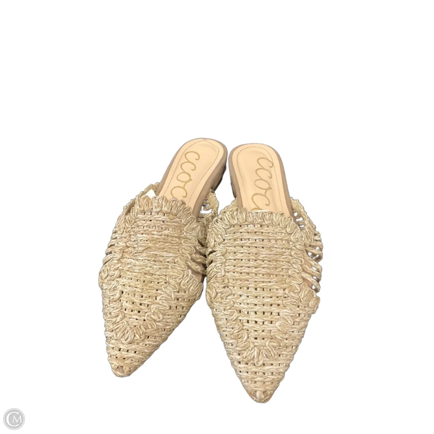 Shoes Flats By Clothes Mentor In Beige, Size: 7