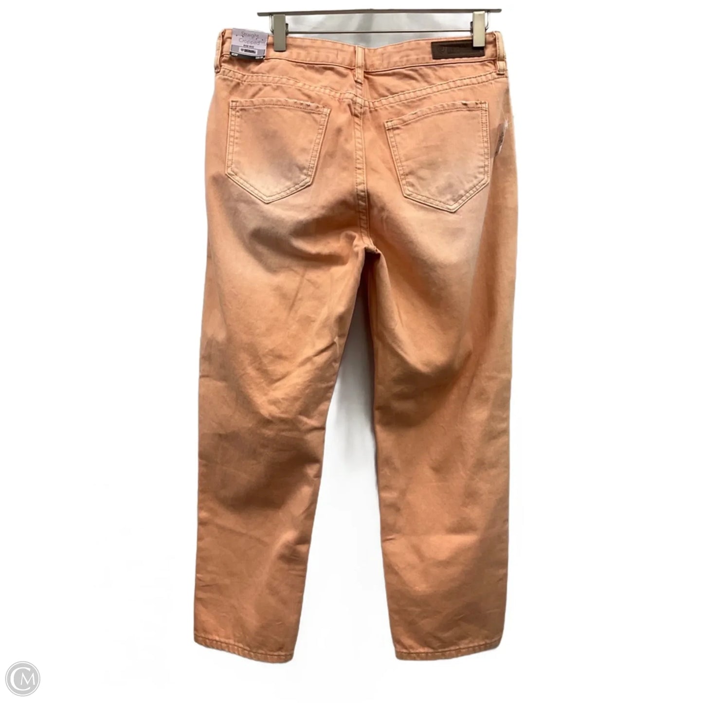 Jeans Straight By Rock & Roll In Peach, Size: 10