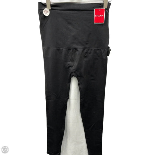Athletic Leggings By Spanx In Black, Size: Xl