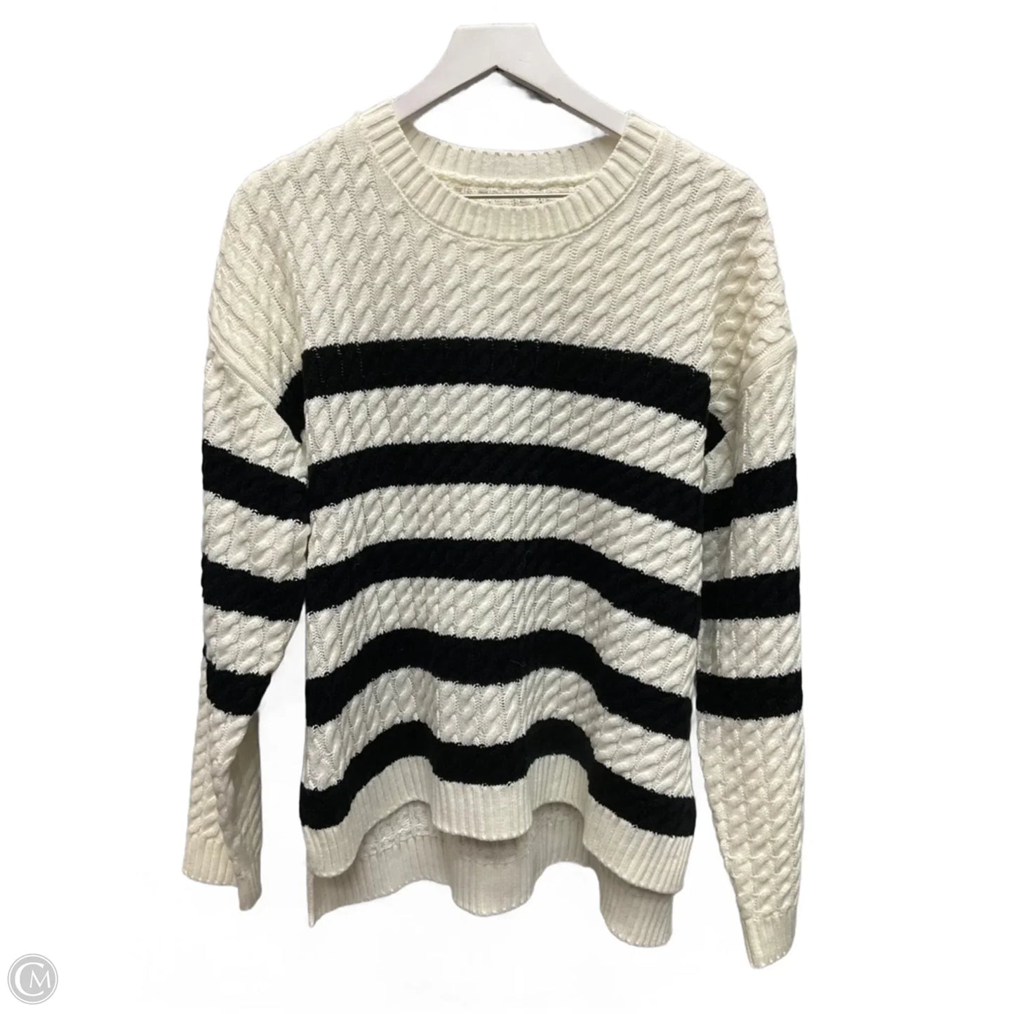 Sweater By Zaful In Striped Pattern, Size: S