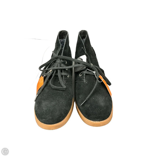Boots Ankle Flats By Calvin Klein In Black, Size: 8.5