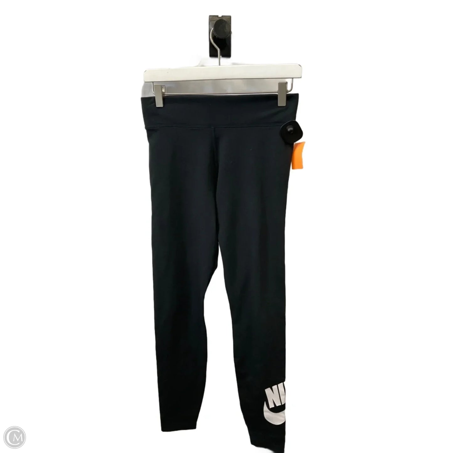 Athletic Leggings By Nike In Black, Size: M