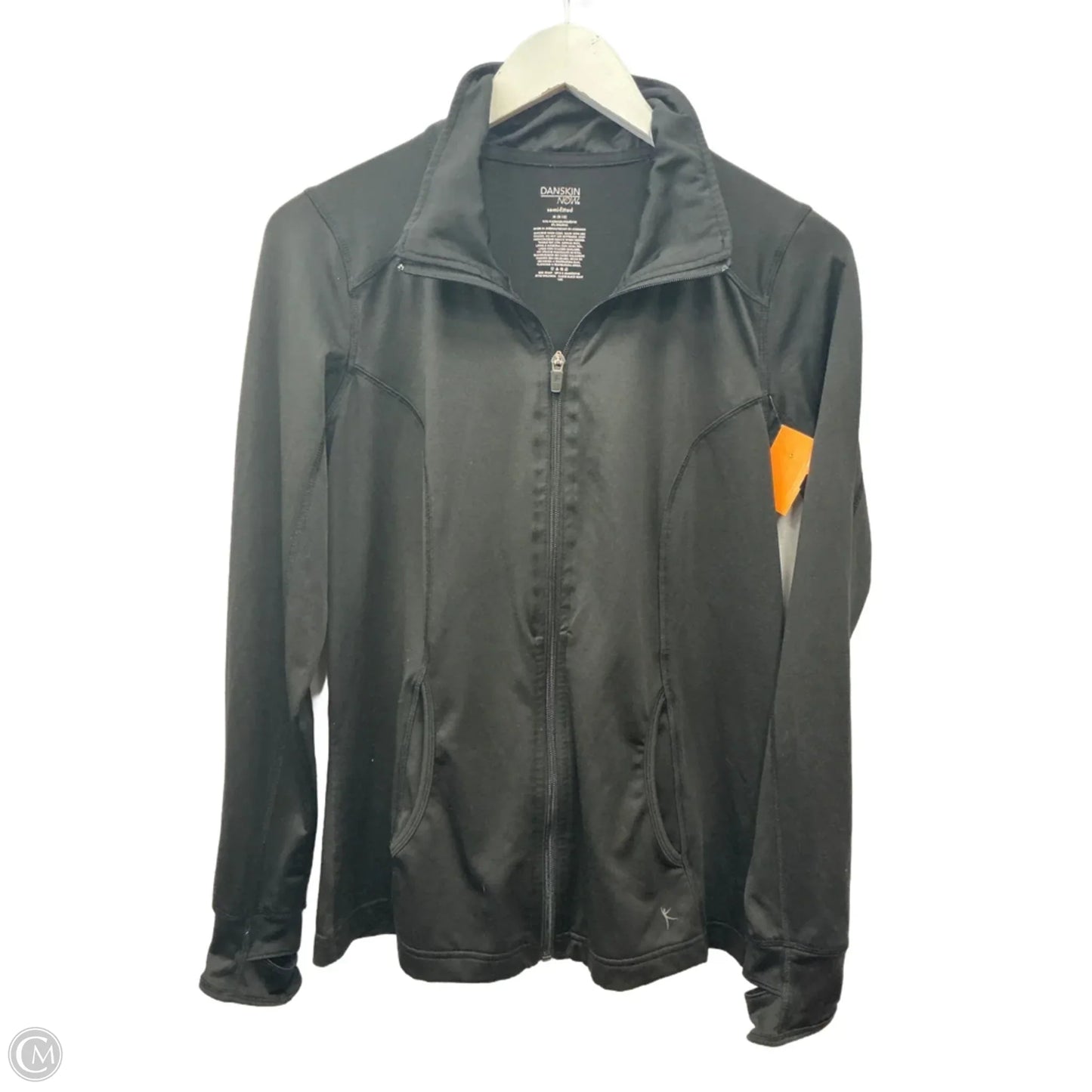 Athletic Jacket By Danskin Now In Black, Size: M