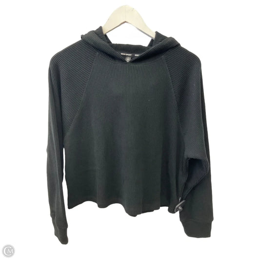 Athletic Sweatshirt Hoodie By Dkny In Black, Size: S