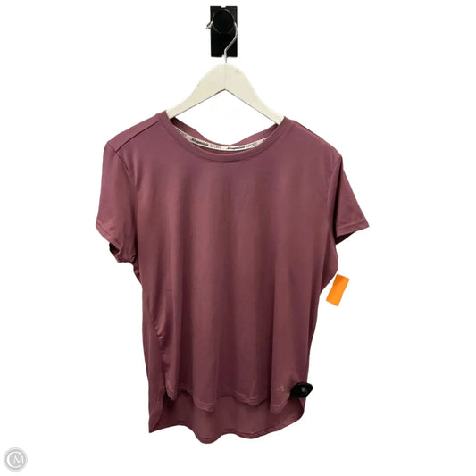 Athletic Top Short Sleeve By Aeropostale In Purple, Size: Xl