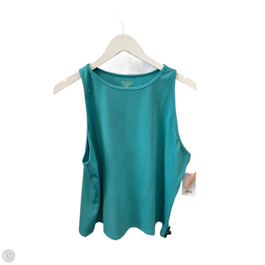 Athletic Tank Top By Tek Gear In Blue, Size: Xxl