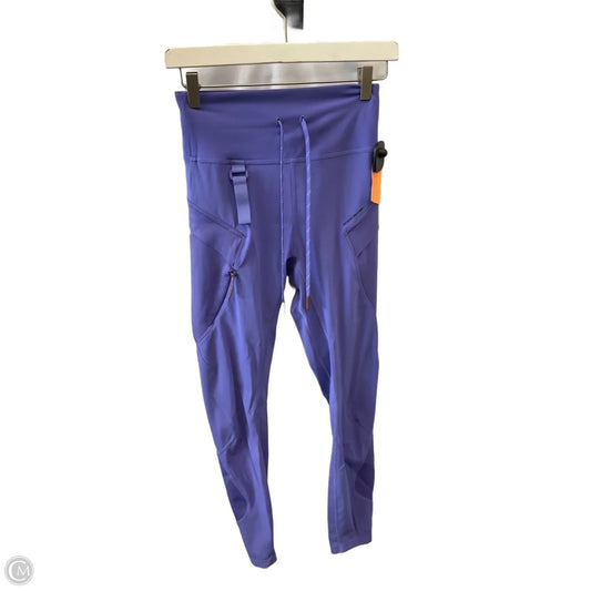 Athletic Leggings By Lululemon In Purple, Size: S