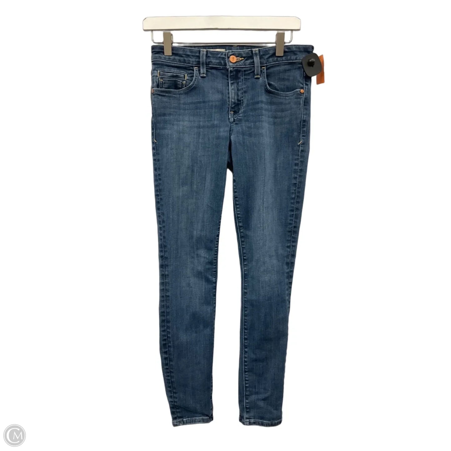 Jeans Skinny By Pilcro In Blue Denim, Size: 4