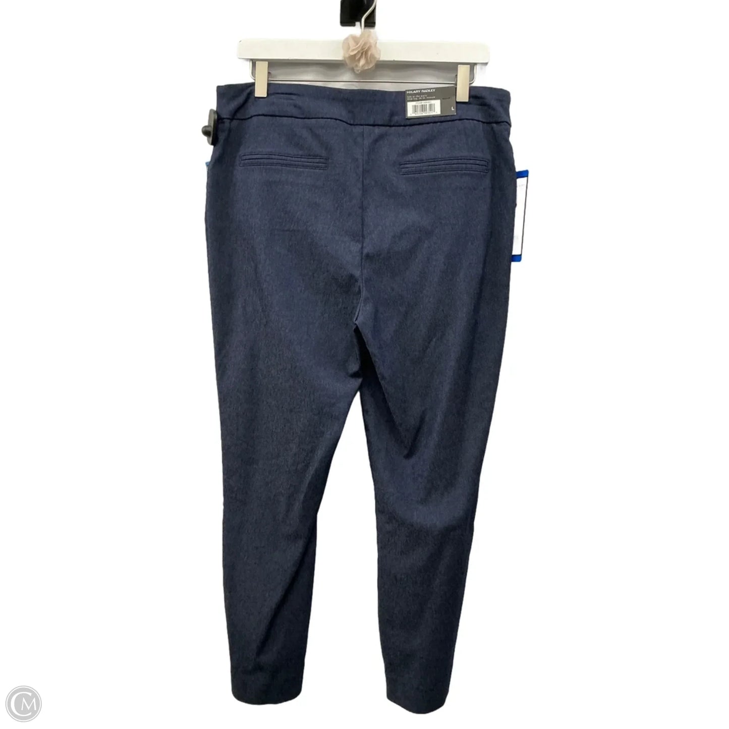 Pants Leggings By Hilary Radley In Blue, Size: L