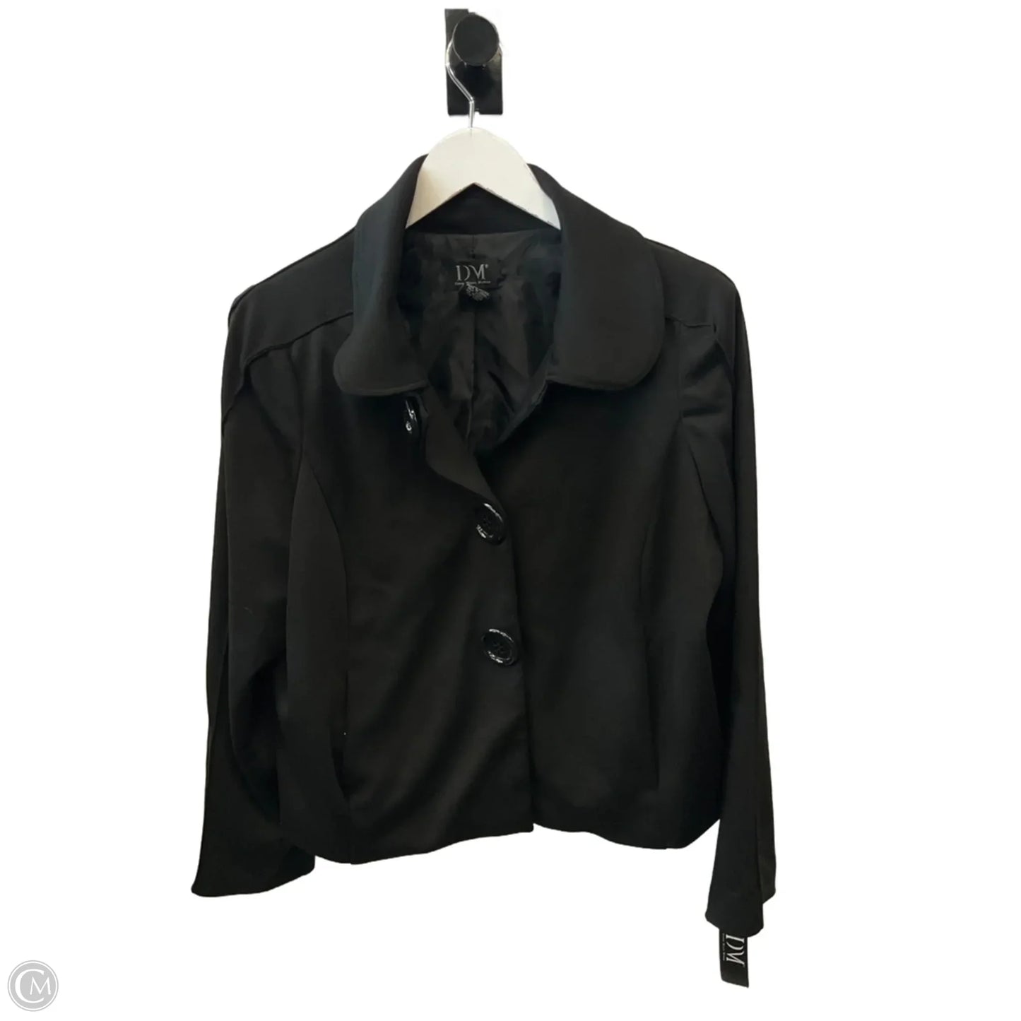 Jacket Other By Clothes Mentor In Black, Size: 1x