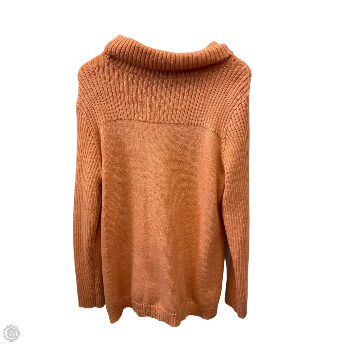 Sweater By Christopher And Banks In Orange, Size: L