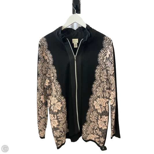 Sweater By Zenergy By Chicos In Black, Size: Xl