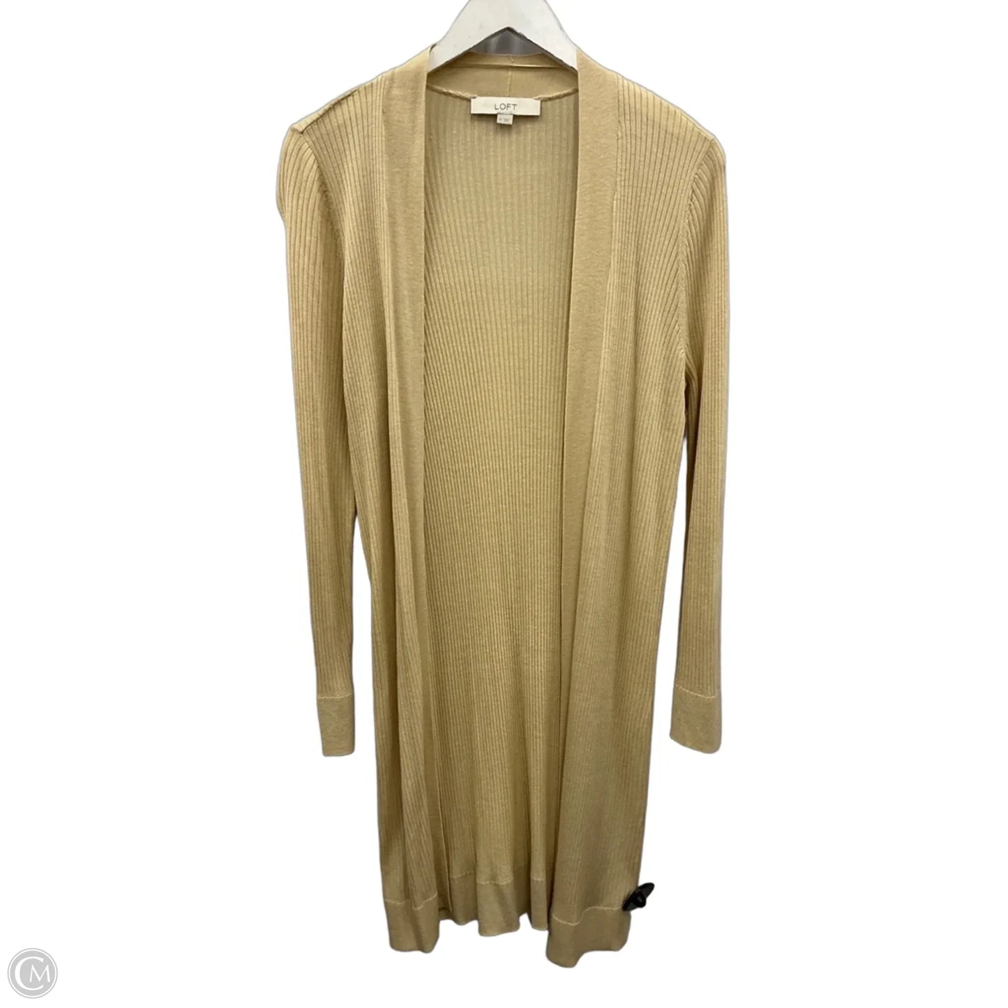 Cardigan By Loft In Cream, Size: M