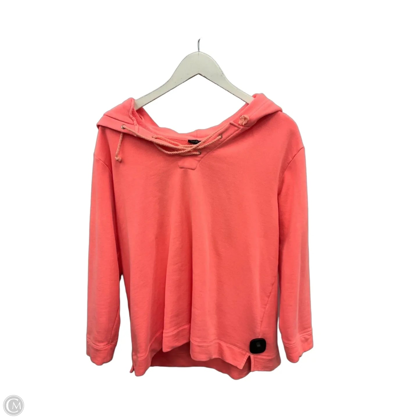 Sweatshirt Hoodie By Talbots In Orange, Size: 1x